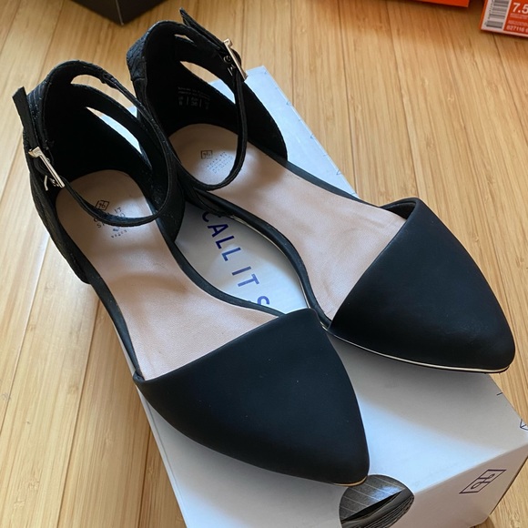 Black point toe flats - Picture 1 of 3